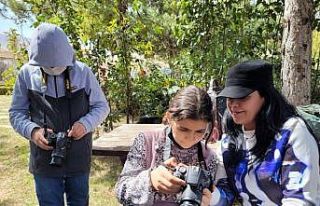 Çocukların fotoğraf merakı