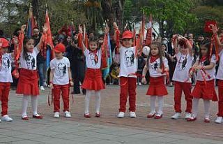 Çocukların günü 102. yılında da coşkuyla kutlandı