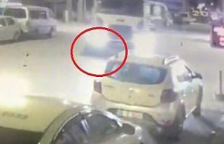 Çöp kamyonunun yaşlı kadını ezme anı güvenlik...