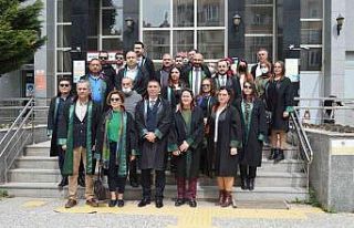 Çorum’da 5 Nisan Avukatlar günü kutlaması