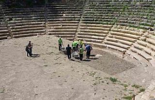 Çukurova’nın Efes’i Kastabala’da kazı çalışmaları...