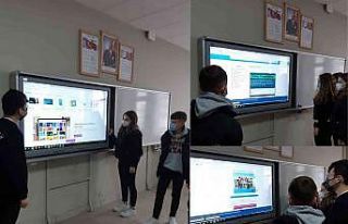 Cunda MTAL öğrencileri “ Change Begıns Wıth...