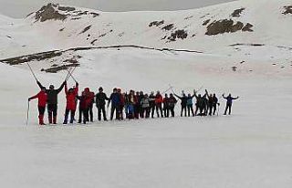 Dağcılar sezonu açtı