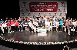 Denizli’de 179 amatör spor kulübüne 2 milyonluk...