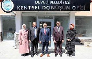 Develi Belediyesi Kentsel Dönüşüm Ofisi faaliyetlerine...