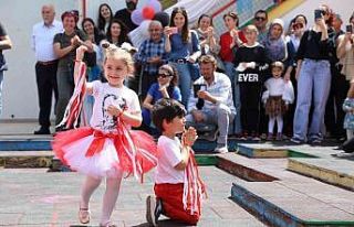 Didim Belediyesi kreşinde 23 Nisan coşkusu