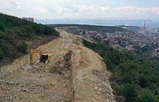 Dilovası Hastane Yolu’nda sondaj çalışması...