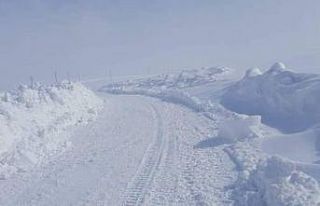 Diyadin’de karla mücadele çalışması devam ediyor