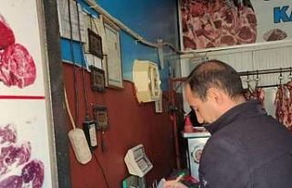 Diyadin’de kasaplarda denetim yapıldı