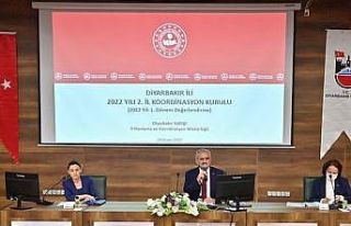 Diyarbakır’da İl Koordinasyon Kurulu toplantısı...