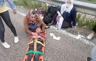 Diyarbakır’da trafik kazası: 14 yaralı