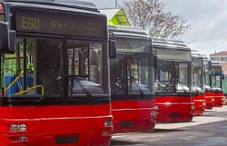 Dizelden dönüştürülmüş elektrikli otobüsler...