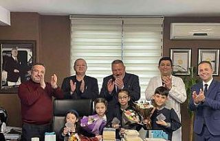 Doktorların koltukları 23 Nisan’da çocuklara...