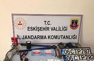 Dört ilçedeki 8 ayrı hırsızlığın şüphelisi...