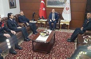 Emniyet’ten Vali Tutulmaz’a ziyaret