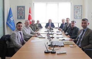 Encümen üyelerine teşekkür belgesi