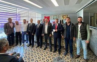 Erdek Şoförler Odası Başkanı Aydın Tekin güven...