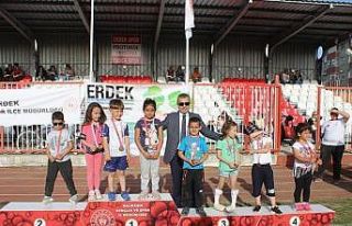 Erdek’te Küçükler Atletizm Festivali düzenlendi