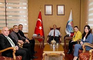 Erdemlililer Derneği’nden Vali Su’ya ziyaret