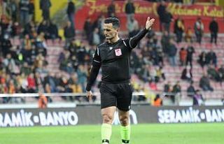Erkan Özdamar Kayserispor maçında 7. kez düdük...