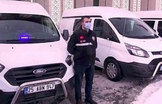 Erzurum Emniyet Müdürlüğü araç filosunu güçlendirdi