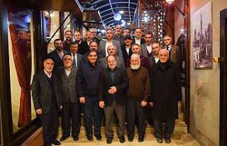 Erzurum’un aksaçlıları sohbet meclisinde buluştu