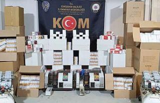 Eskişehir’de kaçak tütün operasyonu