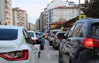 Eskişehir’de trafiğe kayıtlı araç sayısı...