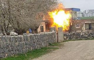 Evin deposunda çok sayıda tüp patladı, facianın...