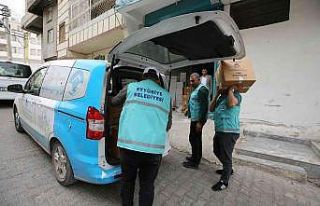 Eyyübiye Belediyesi yardım faaliyetlerini sürdürüyor