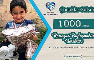 Eyyubiye’de bayramda yetim çocukların yüzü gülecek