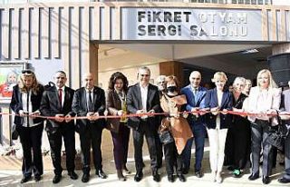 Fikret Otyam Sergi Salonu açıldı