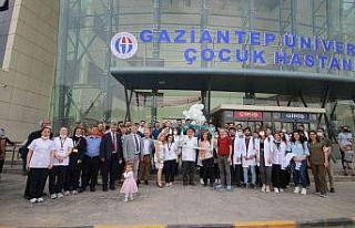 GAÜN Çocuk Hastanesi’nde bağışıklık sistemi...