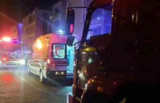 Gaz tüpü kaçağı patlamaya neden oldu, 2 yaralı