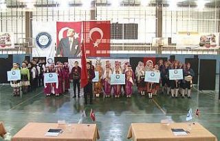 Gazi Üniversitesi’nde halk oyunları yarışması...