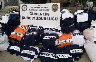 Gaziantep’te 1 milyon TL değerinde taklit ürün...