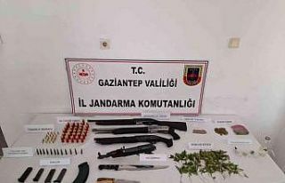 Gaziantep’te 34 adrese eş zamanlı uyuşturucu...