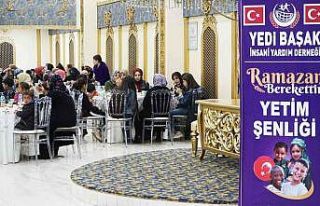 Gaziantep’te yetimler gönül sofrasında buluştu