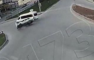Gaziantep’teki feci kazalar kameraya yansıdı