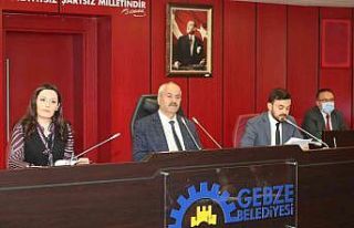 Gebze Belediyesi’nin nisan ayı meclisi yapıldı