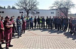 Gediz’de orman yangınları ile mücadele eğitimi