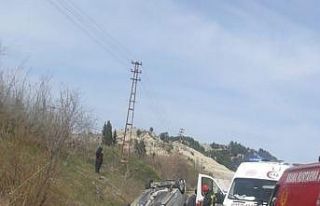 Gediz’de trafik kazası, 7 yaralı