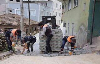 Gemlik’te üst yapı çalışmaları sürüyor