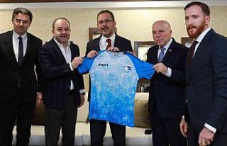 Gençlik ve Spor Bakanı Dr. Kasapoğlu’ndan Başkan...