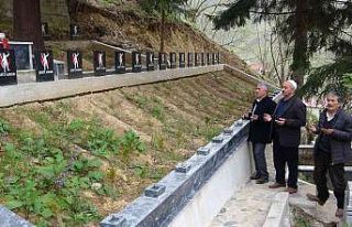 Giresun’da Harşit Çayı şehitlerine vefa