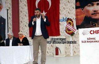 Gömeç CHP “Ahmet Ercan” dedi