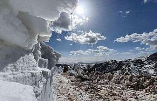 Gümüşhane’de karla mücadele Nisan ayında da...