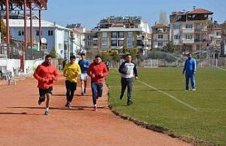 Güreşçiler Kumluca’ya hazırlanıyor