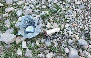 Hakkari kırsalında EYP ele geçirildi