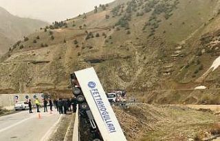 Hakkari-Van karayolunda kaza; 1 yaralı